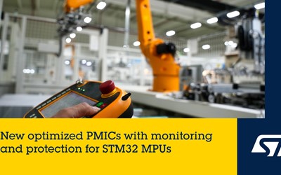 STMicroelectronics lance une puce de gestion dalimentation dédiée aux microprocesseurs industriels STM32.
