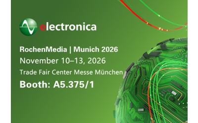 RochenMedia Will Exhibit at electronica 2026 in Munich Germany