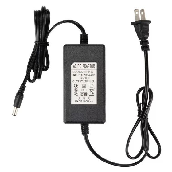 AC/DC Desktop Power Adapter, 12V/24V, 2A–4A, 36W–96W, Switching Power Supply, Customizable