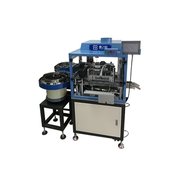 CZT-HX03 Automatic Soldering Machine with Dual Vibration Feeders and Manual Feeding