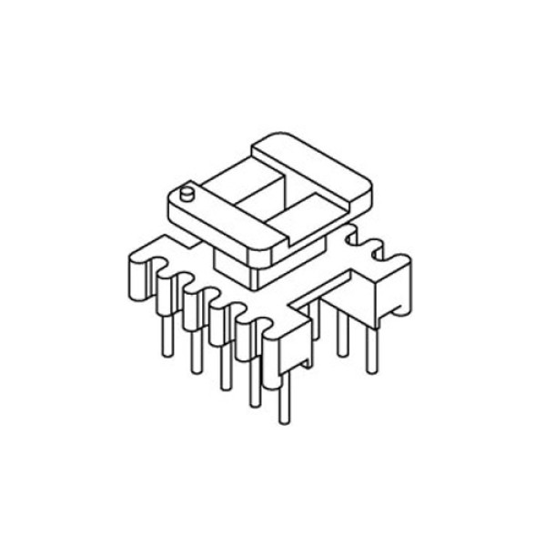 Z-1211/EE12.5 Vertical (5+5)P