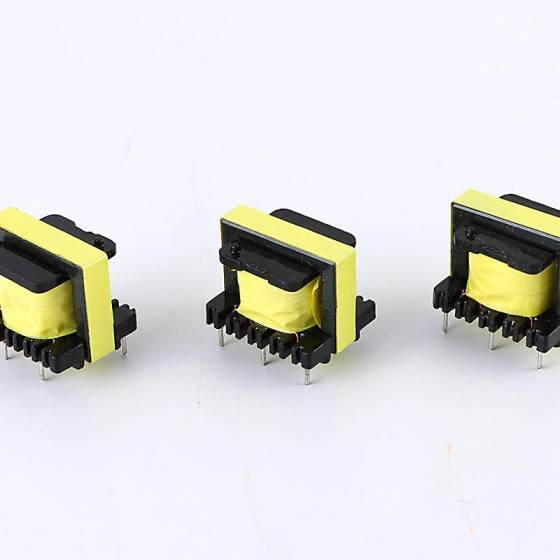 High-frequency transformer, single-phase vertical power transformer, mobile phone charger transformer