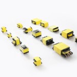 EE25 High Frequency Ferrite Core Flyback Transformer for 10W-20W LED Driver SMPS