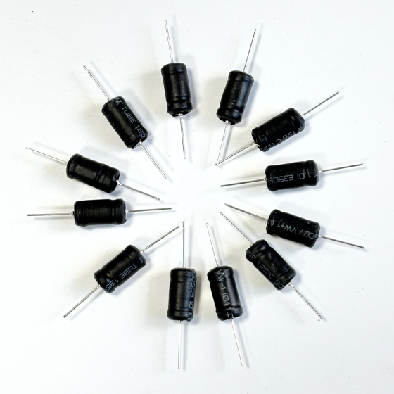 用于通信PCB滤波器应用的引线绕制镍锌铁氧体电感器