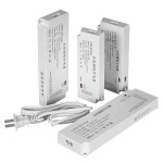 LED driver power supply DC12V/24V constant voltage power supply 24W-120W cabinet light LED power adapter