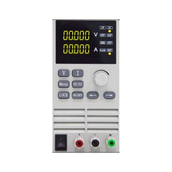 Programmable high-power DC regulated power supply adjustable high voltage/high current CV/CC/CP modes
