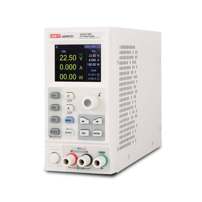 360W Single-Channel Programmable DC Switching Power Supply, 0–80 V, 0–30 A, with Data Logging; AC/DC Configurable Test Power Supply